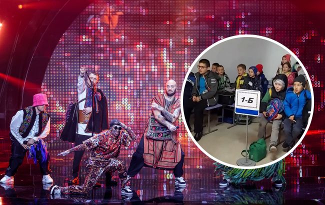 В Киеве школьники во время воздушной тревоги пели песню "Стефания": милое видео