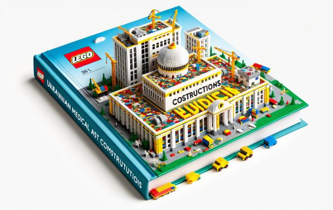 Штучний інтелект показав, як виглядали б українські медичні заклади в стилі LEGO (фото)