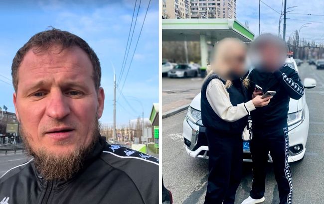 В Киеве копы "скрутили" Александра Алиева: экс-футболист записал видео