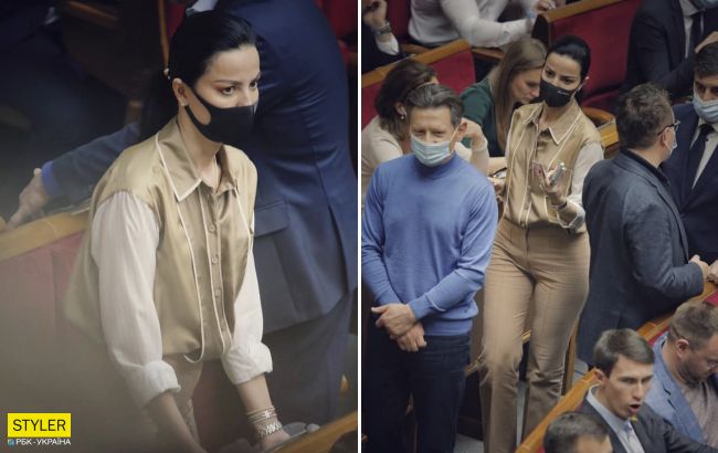 Нардеп разгневала сеть дорогими вещами: пришла в Раду обсуждать законопроект "об олигархах"