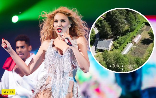 Шикарную виллу Оли Поляковой показали на видео: частный пляж и причал с яхтами