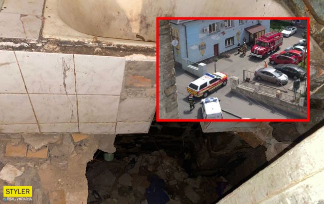 В центре Киева обрушился пол в жилом доме: что известно