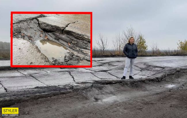 Плиты шевелятся будто живые: украинцев ужаснула трасса международного значения