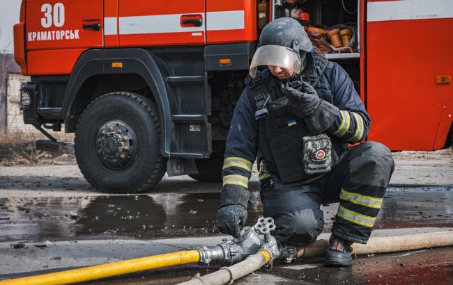 Росіяни атакували рятувальників у Краматорську (фото)