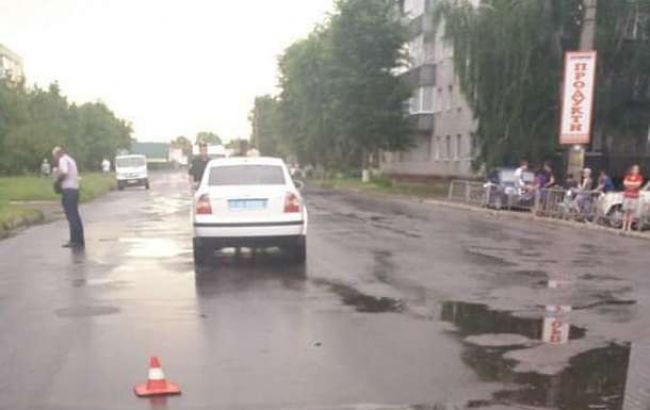 Сбившему ребенка в Конотопе полицейскому объявлено о подозрении