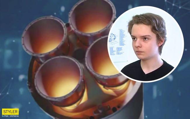 Школьник из Днепра создал ракетный двигатель и заработал на этом деньги