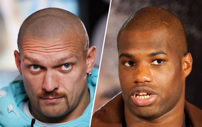 Усик &ndash; Дюбуа. Украинец и британец устроили битву взглядов: видео