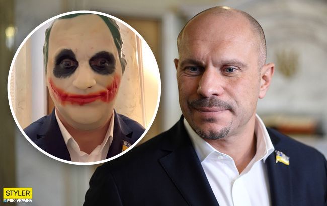 Кива в маске Джокера превратил Медведчука в монстра (фото)