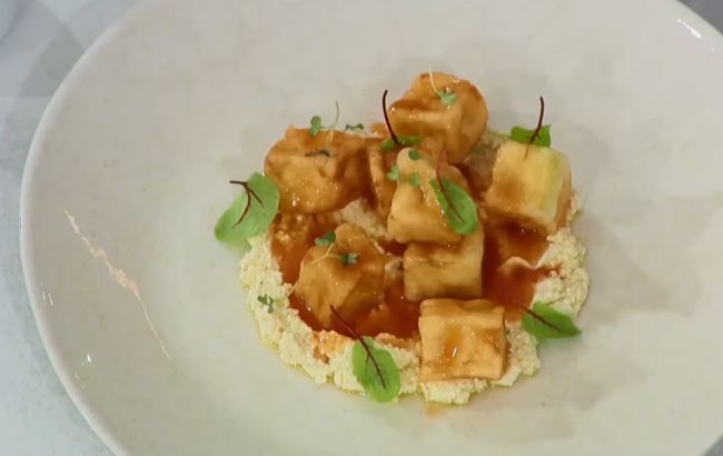 Рецепт смачнючого кисло-солодкого баклажана від Ектора