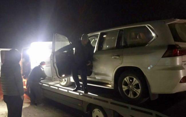 В Харьковской обл. полиция задержала группу угонщиков элитных автомобилей