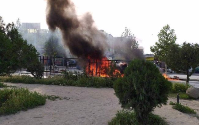 В Афганистане взорвали полицейский автомобиль