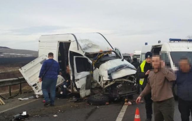 На трассе Киев - Чоп временно заблокировано движение