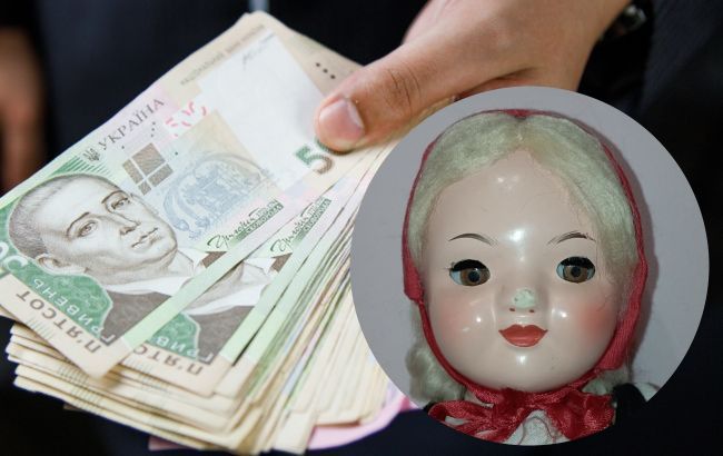 "Вбиту" часом дитячу ляльку оцінили у 65 тисяч і ось як вона виглядає (фото)