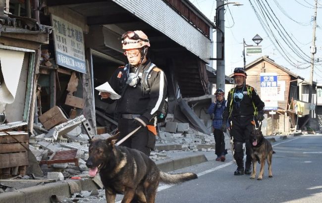 Землетрясение в Японии: количество жертв возросло до 29