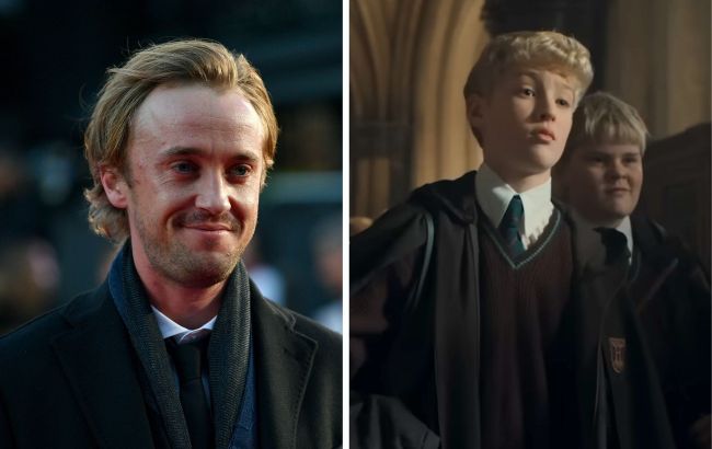 "Кради якомога більше реквізиту". Том Фелтон звернувся до нового Драко Малфоя