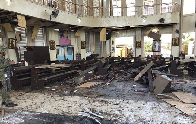 Ответственность за взрывы в церкви на Филиппинах взяло ИГ