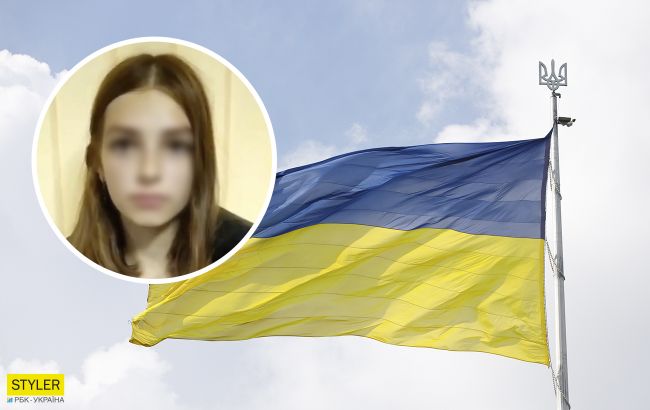 Сжигала флаг и смеялась: школьница из Каменского на видео извинилась за дикую выходку