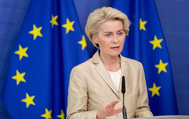 ЄС планує заборонити імпорт СПГ з Росії, - фон дер Ляєн
