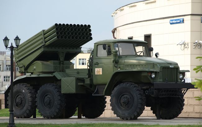 На сході України точним влучанням знищено ворожий "Град" (відео)