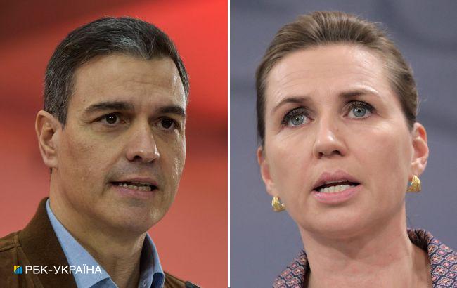 В Киев с визитом прибыли премьеры Дании и Испании