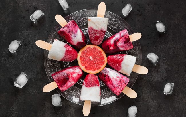 Простой рецепт мороженого "замороженный сок": дети будут в восторге