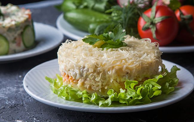 Салат "Мимоза" без майонеза: такой нежности вы точно не пробовали!