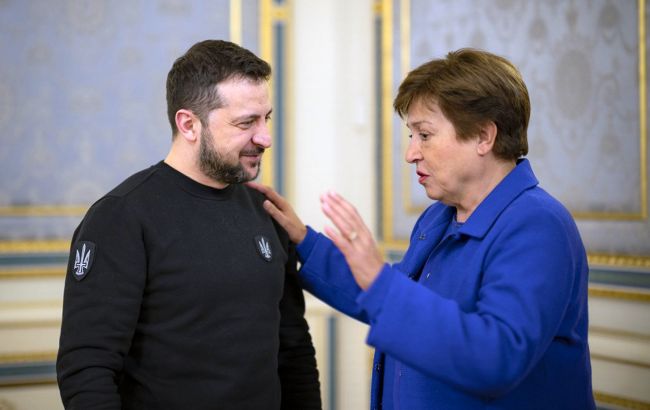 Зеленський у Вашингтоні зустрівся із директором МВФ: що обговорювали