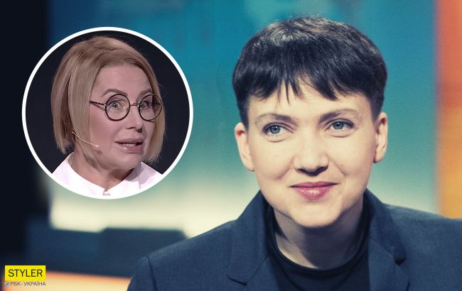 Герман і Савченко у прямому ефірі закликали вшанувати пам'ять російських терористів (відео)