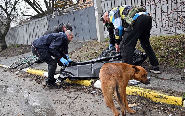 Как выглядит Буча после бесчинств оккупантов: фоторепортаж