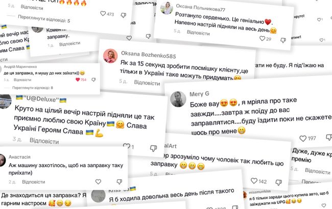Комплімент на мільйон: ролик мережі АЗК UPG у TikTok б'є рекорди з переглядів