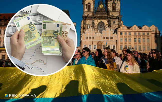 Шесть выплат. Сколько получают украинске беженцы в Чехии