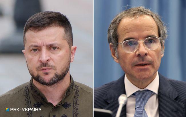 Зеленський пообіцяв Гроссі, що ЗСУ не обстрілюватимуть ЗАЕС, але "інші варіанти можливі"