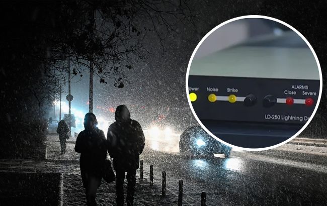 Сніжна гроза чи все таки вибухи? Укргідрометцентр спантеличив поясненням аномалії