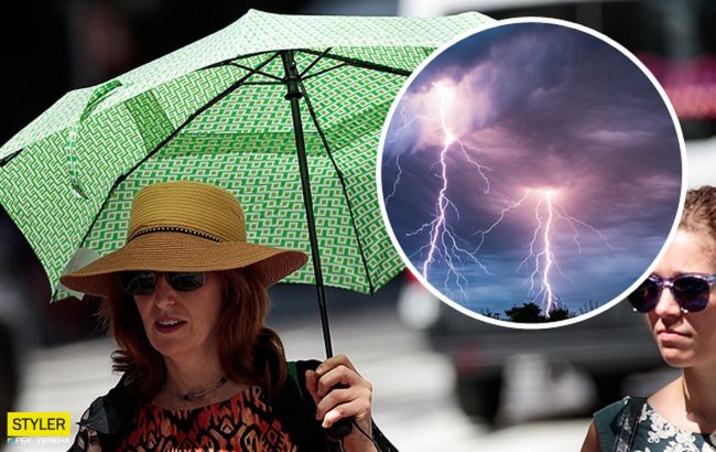 На Трійцю українців чекає спека з грозовими дощами: де заливатиме