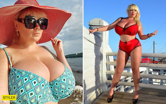 Украинка с 13-м размером груди идет на рекорд (фото)