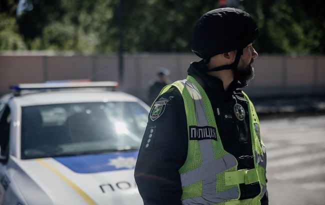 У Патрульній поліції показали перші хвилини після удару росіян по Києву (відео)