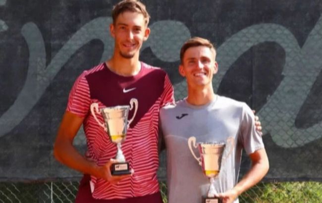 Дострокова перемога: як українські тенісисти виграли парний турнір