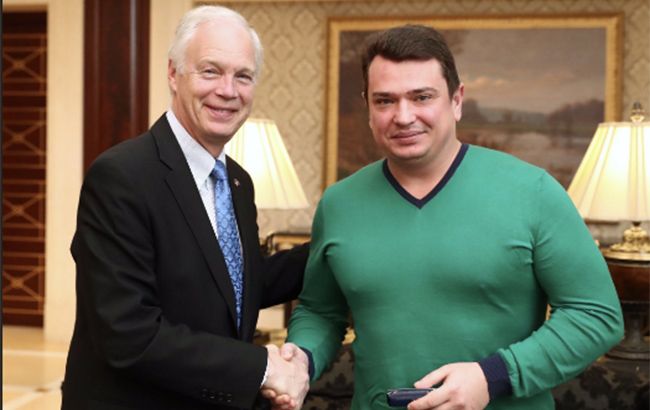 Сытник провел встречу с сенатором США Джонсоном