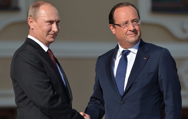 Путин и Олланд обсудят борьбу с терроризмом в Москве 26 ноября