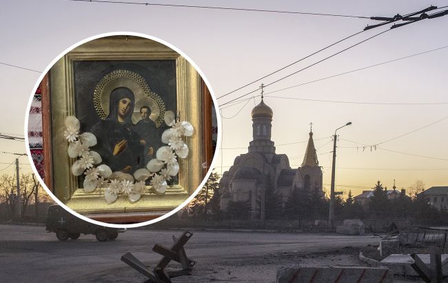 Військові знайшли під завалами у Бахмуті дивовижні старовинні ікони (фото)
