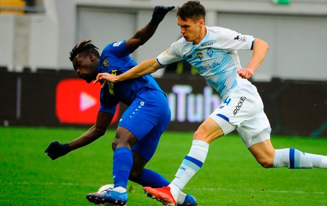 "Динамо" в рамках УПЛ розгромило "Львів" у матчі з п'ятьма голами