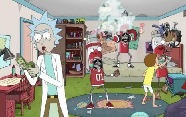 Персонажа шоу "Рик и Морти" уничтожили ради рекламы