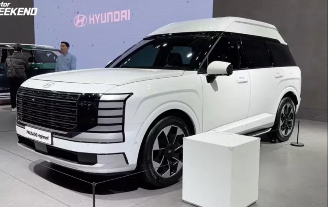 Кросовер Hyundai Palisade отримав незвично високий дах: подробиці
