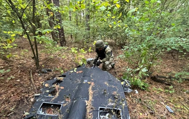 У Києві виявили "Шахед" з бойовою частиною (фото)