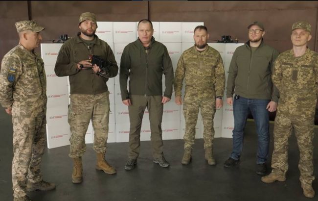 "Украинская команда" передала FPV-дроны 10 горно-штурмовой бригаде ВСУ на восток