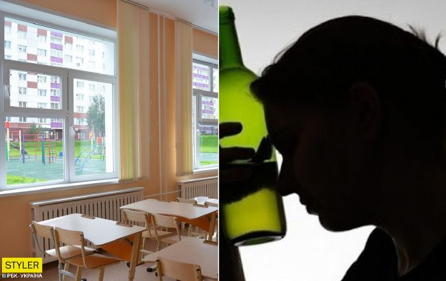 В школе Днепра учительница младших классов напивалась на уроках и била детей по голове