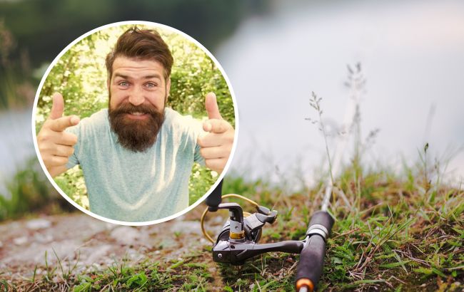 У Дніпрі чоловік спіймав величезного сазана та поділився секретом успіху (фото)