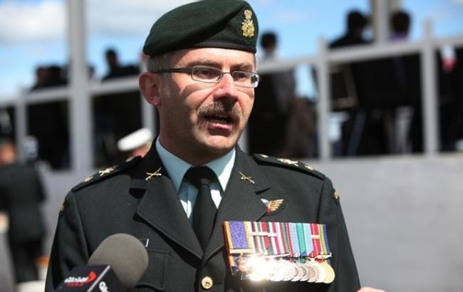 В Украину сегодня прибудет командующий сухопутными войсками Канады Винник