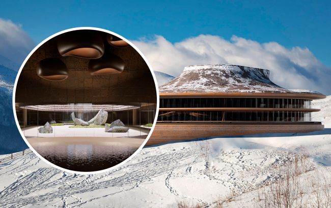 Дивіться, як виглядатиме готель у Карпатах, що "зливатиметься" із природою (фото)
