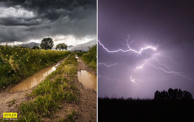 Потужні грозові зливи: синоптики дали прогноз на понеділок